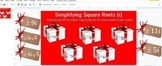 GOOGLE SLIDE ACTIVITY - Simplifying Square Roots (with i) 