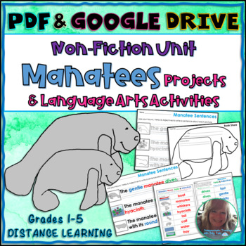 Preview of GOOGLE SLIDES DIGITAL Non Fiction MANATEE ELA Activities RTI Grades 1-5