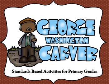 Preview of George Washington Carver Book & Activities with Google Slides Link
