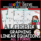GOOGLE SLIDES Graphing Linear Equations Laser Tag 3 Versions