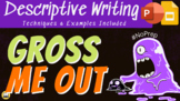 SLIDES/PPT -  HALLOWEEN Descriptive Writing Activity - Gro