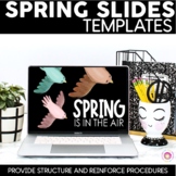 Spring Themed Slide Templates | Distance Learning | For Go
