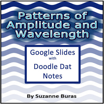 Preview of GOOGLE Slides:  Patterns of Wavelength and Amplitude with Doodle Dat Notes