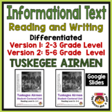 GOOGLE Tuskegee Airmen Reading Comprehension & Fluency Uni