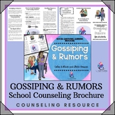 GOSSIPING & RUMORS Counseling Brochure for Kids - SEL Scho