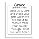 GRACE BEFORE MEALS Catholic Prayer | Catholic Bulletin Boa