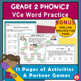 GRADE 2 PHONICS VCe PARTNER GAMES AND ACTIVITIES
