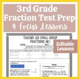 Fractions Small Group Focus Lessons Editable