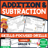 GRADE 4 ADDITION & SUBTRACTION: Skills-Boosting Math Works