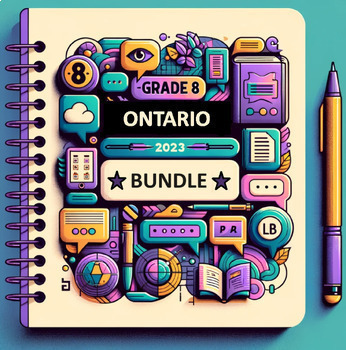 Preview of GRADE 8 BUNDLE (LESSON PLAN OUTLINES & REPORT CARD COMMENTS EVERY SUBJECT)