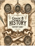 GRADE 8 HISTORY REPORT CARD COMMENTS- ONTARIO