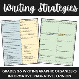 GRADES 3-5 WRITING GRAPHIC ORGANIZERS INFORMATIVE NARRATIV