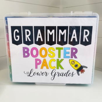Preview of GRAMMAR BOOSTER PACK - LOWER GRADES BUNDLE