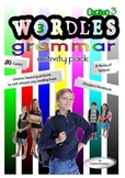 GRAMMAR (Parts of Speech) Activity Pack: Wordles Series 3