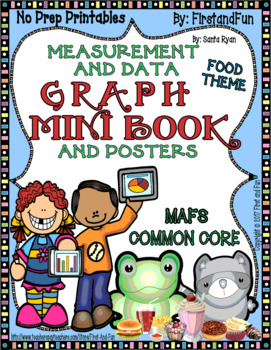 Preview of GRAPH MINI BOOK AND POSTER REVIEW MAFS COMMON CORE ENVISION