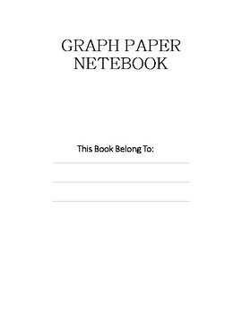 Preview of GRAPH PAPER NETEBOOK
