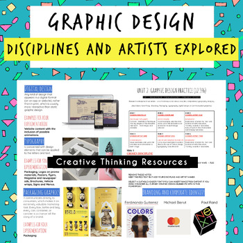 Preview of GRAPHIC DESIGN DISCIPLINES | Advertising, Branding, Logos, Packaging, Typography