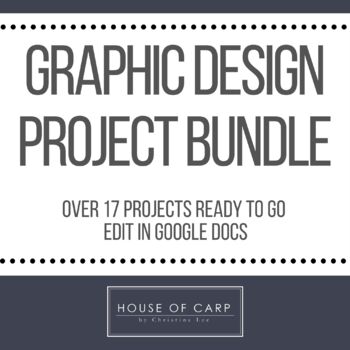 Preview of GRAPHIC DESIGN / TECHNOLOGY APPLICATIONS Project Bundle