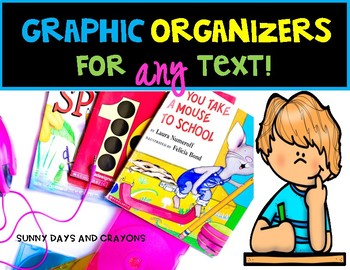 Preview of GRAPHIC ORGANIZERS for ANY TEXT