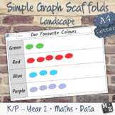 GRAPHING DATA Simple Picture Column Bar Graph Blank Scaffo