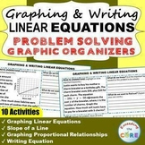 GRAPHING & WRITING LINEAR EQUATIONS Word Problems with Gra