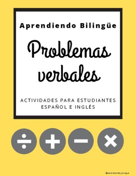 Preview of GRATIS/FREE_ BILINGUAL Word Problems_ Problemas Verbales BILINGÜES