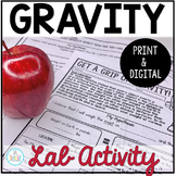 GRAVITY Investigation Lab Activity (Print & Digital for Di