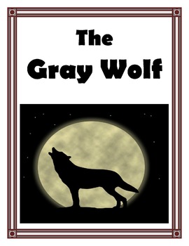 Preview of GRAY WOLF MATH PROJECT