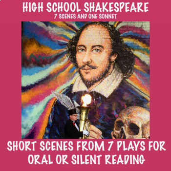 Preview of GREAT FOR SUBS! - NO PREP! - HIGH SCHOOL SHAKESPEARE SCENES W/ 90 POINT TEST 