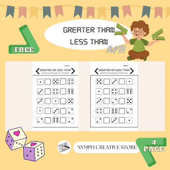 Preview of GREATER THAN AND LESS THAN | FOR GRADE 1-6 - KINDER - HOMESCHOOL