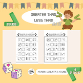 GREATER THAN AND LESS THAN | FOR GRADE 1-6 - KINDER - HOMESCHOOL