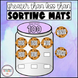 GREATER than LESS than - Numbers 1 to 200 - SORTING MATS C