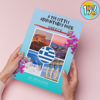 Preview of GREECE a 193 Little Adventures Pack - Printable culture packs for curious kids
