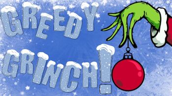 Preview of GREEDY GRINCH Christmas Game!  (any subject / content)