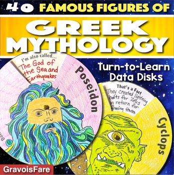 Preview of GREEK MYTHOLOGY — 40 Data Disks: Research Activity, Hands-on Bulletin Board