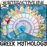 Greek Mythology Activity, Greek Gods, Facts Fill in, Inter