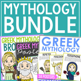 GREEK MYTHOLOGY Coloring Pages, Posters, and Research Repo