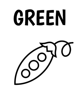 Preview of GREEN-Color Worksheet