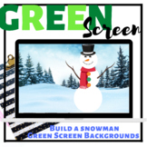 Green Screen: Build a snowman| Reinforcer| Speech Therapy|