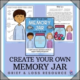 GRIEF AND LOSS MEMORY JAR - Coping with Death Grief Activi
