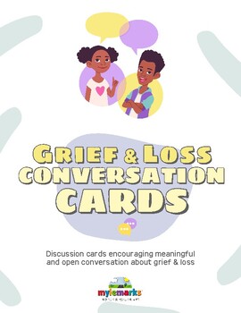 Preview of GRIEF & LOSS CONVERSATION CARDS