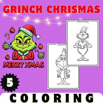 13+ Grinch Color Sheets