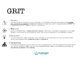 GRIT Assessment Rubric for Project Based Learning.