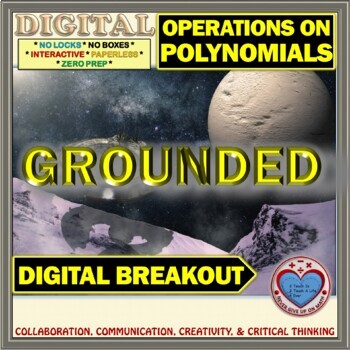 Preview of GROUNDED: Digital Breakout about Operations on Polynomials