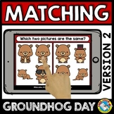 GROUNDHOG DAY BOOM CARDS ACTIVITY MATCHING PICTURES DIGITA