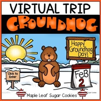 Preview of GROUNDHOG DAY VIRTUAL TRIP!!!  **ANIMAL STUDY *** LIFE-CYCLE ** ADAPTATIONS