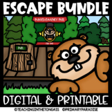 Groundhog's Day Escape Room Math & ELA Activities Printabl