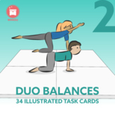 GROUP BALANCES: 34 Gymnastic Duo Balances for your P.E. Class
