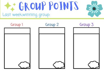 Preview of GROUP POINTS