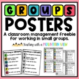 GROUPS Acronym Poster for Classroom Management